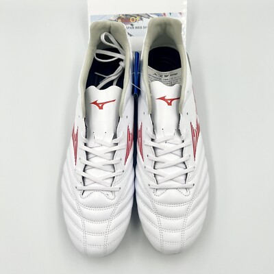 Mizuno MONARCIDA NEO 3 PRO P1GA242260 White/Red 2E Soccer Cleats