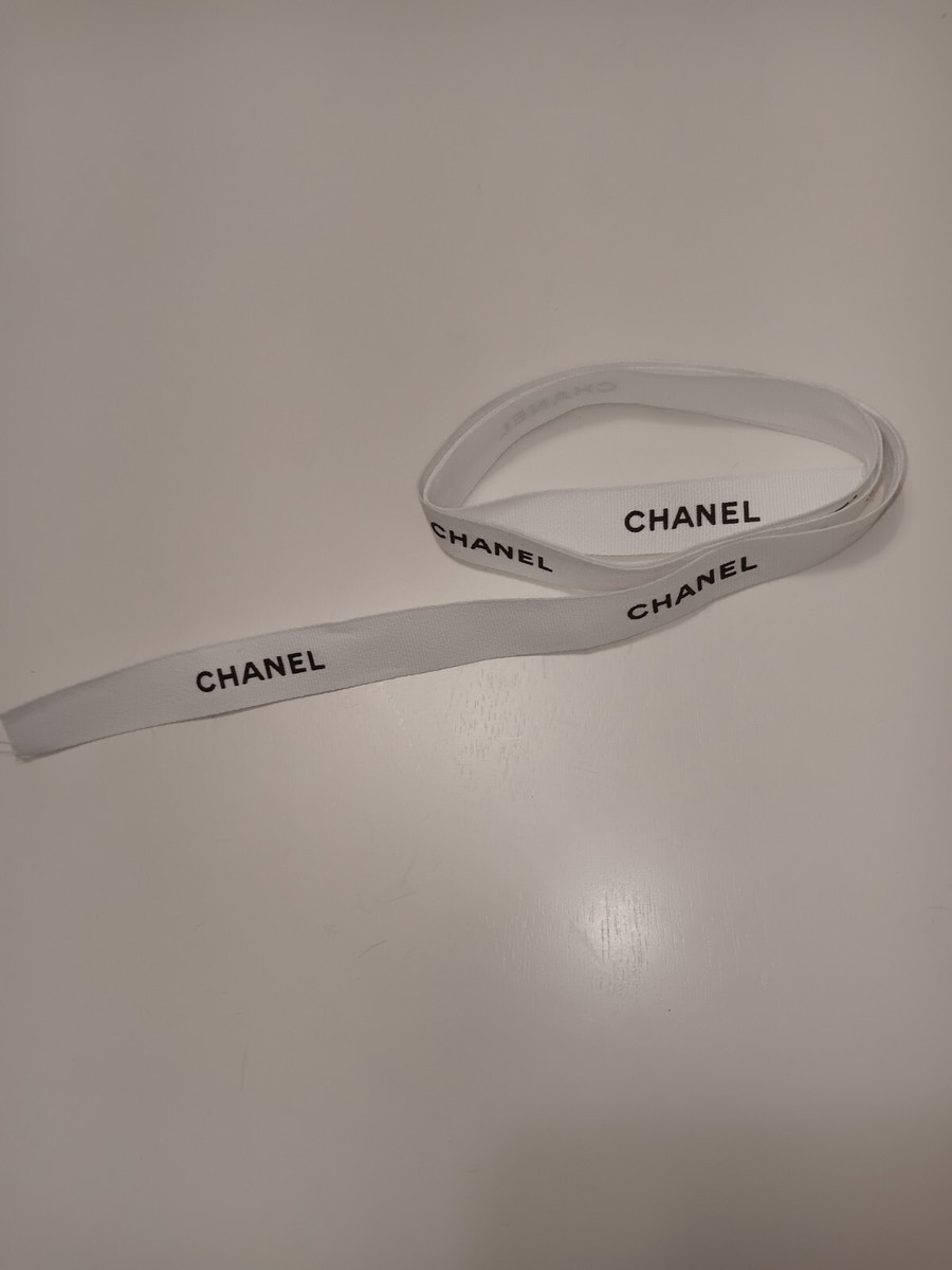 CHANELリボンホワイト1ロール100m セール中❣️ CHANELリボンホワイト1ロール100m セール中❣️ CHANELリボン