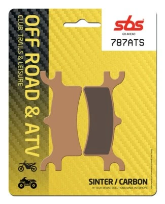 SBS 787ATS PLAQUETTES DE FREIN SINTER ARRIÈRE POLARIS MAGNUM 2X4 500 2002 - Photo 1/4