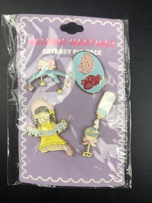 Melanie Martinez Crybaby Pin Pack Collection Mint In Packaging