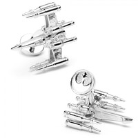 Star Wars X-wing Starfighter Cufflinks Free Shipping Star Wars X-wing Starfighter Cufflinks Free Shipping