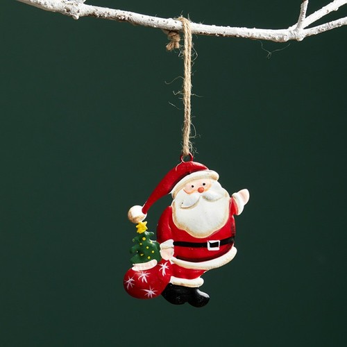Ornaments Christmas Hanging Decoration Snowman Reindeer Cartoon Santa Claus - Picture 8 of 17