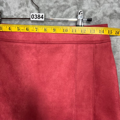 White House Black Market Suede Boot Skirt Women's Size 2 New Rouge Remix Office - Bild 5 von 11