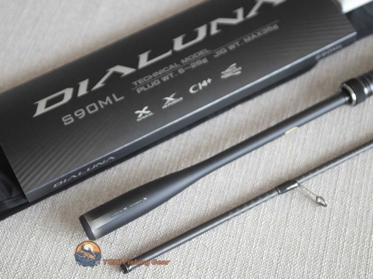 Shimano 23 DIALUNA S90ML Spinning Rod Shipping From JAPAN-Wat