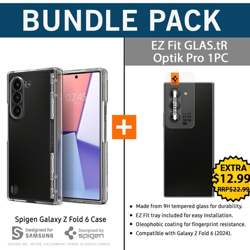 For Samsung Galaxy Z Fold 6 Case SPIGEN Ultra Hybrid Pro Cushion Hard PC Cover - Picture 2 of 52