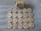 KENNEDY HALF DOLLAR 1965 P 40% SILVER COINS $10 ROLL - UNCIRCULATED-NICE