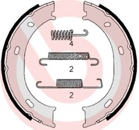 Brembo Bremsbackensatz Feststellbremse S 50 510 FüR Modell Vario Puch Sprinter