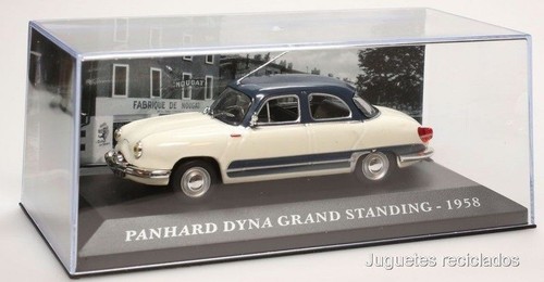 Panhard Dyna Grand Standing 1/43 French cars of old Ixo Altaya Diecast model car - Picture 2 of 2