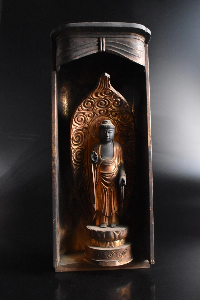 古董日本木制雕像1850-1899 | eBay