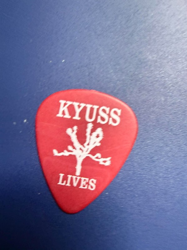 ((( KYUSS / QUEENS STONEAGE ))) guitar pick ((( VERY RARE ))) #6