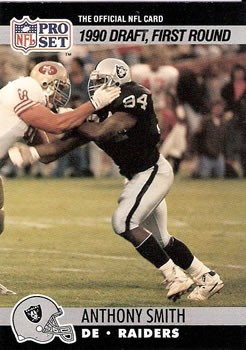 1990 Pro Set #679 Anthony Smith