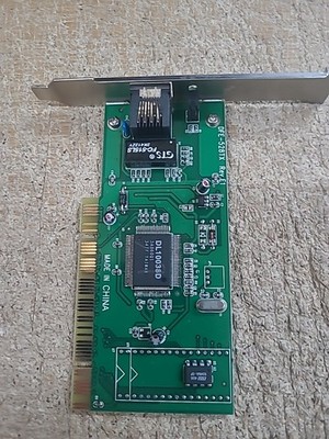 D-Link DFE-528TX Rev E1 DL10038E 10/100 PCI Netzwerk Interface Adapter Karte.