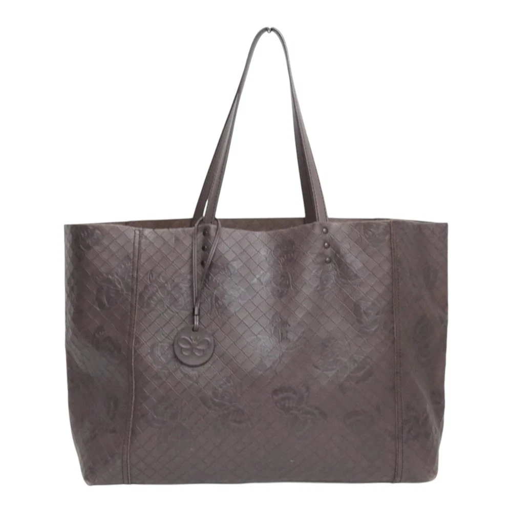 Bottega Veneta — Bottega Veneta Tote Bag / Butterfly 298780 Leather Brown Women's #KNB1725