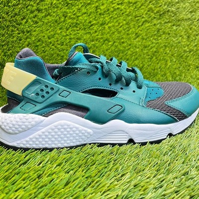 Nike Air Huarache Mens Size 9 Green Blue White Athletic Running Shoes Sneakers