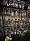 250 Vintage Car Dealer Keychain Collection 250 OEM Leather Auto Key Fobs — photo 3