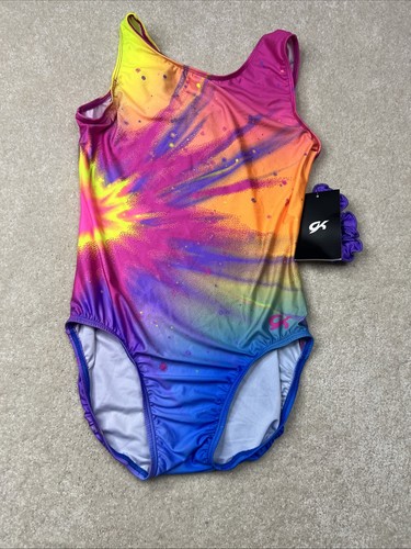 GK Elite Gymnastics Leotard Adult Large AL Competition Dance Costume R7 - Picture 5 of 7