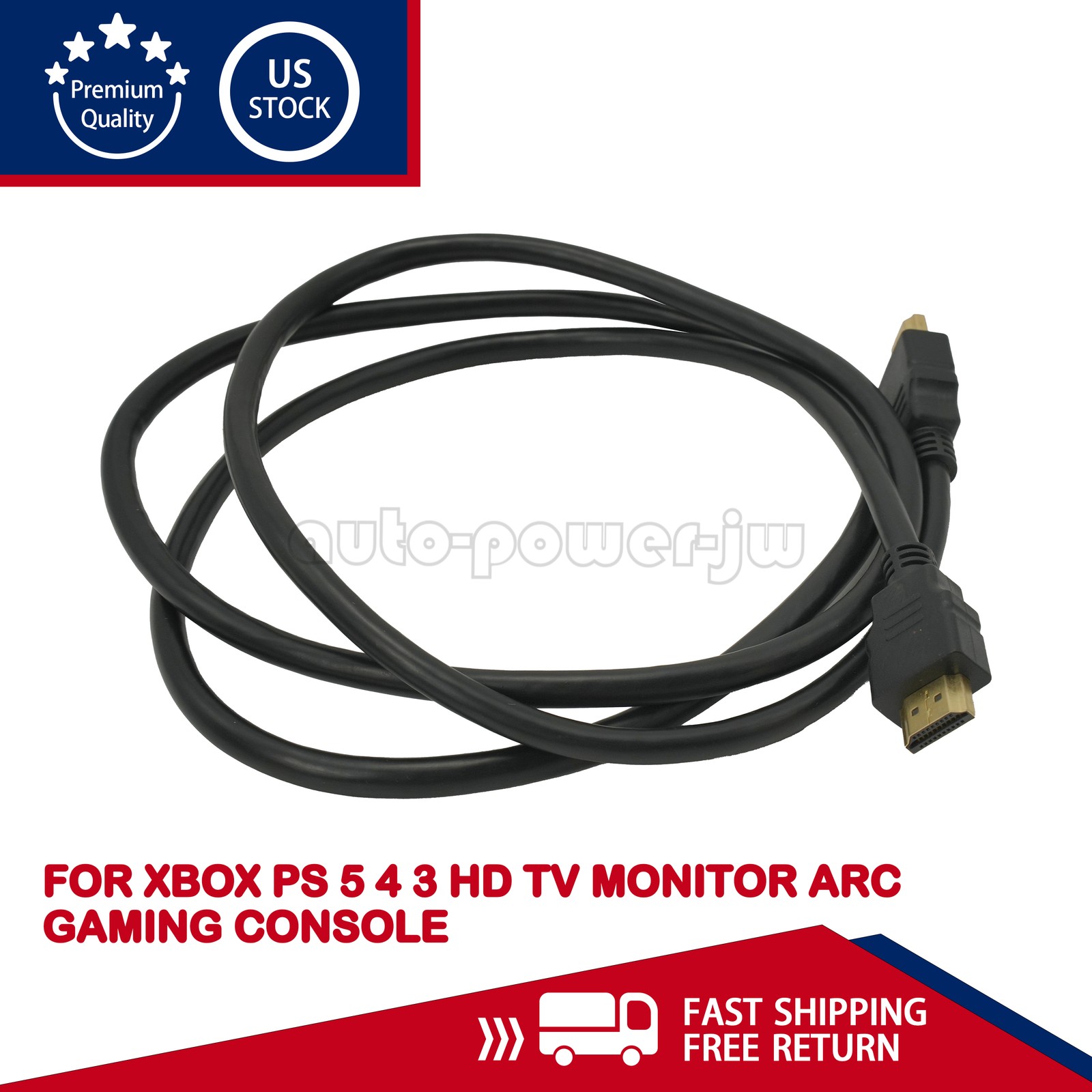 4K HDMI 2.0 Cable High Speed For Xbox PS 5 4 3 HD TV Monitor