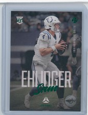 2021 Panini Chronicles Luminance Update Rookies Green Sam Ehlinger #221 RC