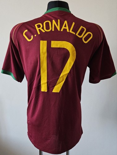 Portugal 2006 - 2008 Home football Nike shirt #17 Cristiano Ronaldo size XL - Picture 1 of 7