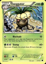POKEMON EXEGGUTOR 5 PLASMA FREEZE 116 RARE LP on eBay