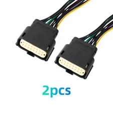 16 Pins Front Headlight Connector Pigtail For Dodge Challenger 2015-2020,Pair