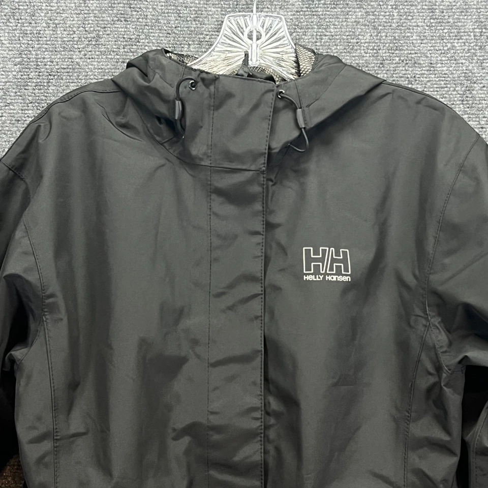Helly Hansen Women’s Seven J Hooded Jacket LS Black Helly Tech Full Zip M NWT - Image 2 of 4