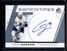 2023-24 SP Authentic Calle Jarnkrok 2022 23 Sign of the Times Auto #SOTT-CA