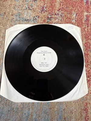 The Farm , Stepping Stone / Family Of Man  VINYL 12''  Rare Promo Test Pressing