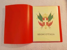 Sheets A4 Kingdom of Italy With Pockets And Albums / Binder From 1934 To 1942 New