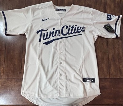 Minnesota Twins  Twin Cities  City Connect stitched Jersey Adult Medium NWT