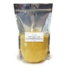 Yellow Beeswax Pastilles Beads 100 Pure  Natural Made in USA Bulk 32 oz/2 lbs