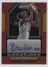 2023 Panini Prizm WNBA Signatures Red Prizm 8/99 Sylvia Fowles #SG-SFL Auto 5l1