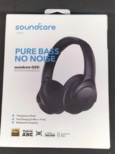 Soundcore Q20i A3004 ANC Wireless Headphones Hi-Res 40H Playtime
