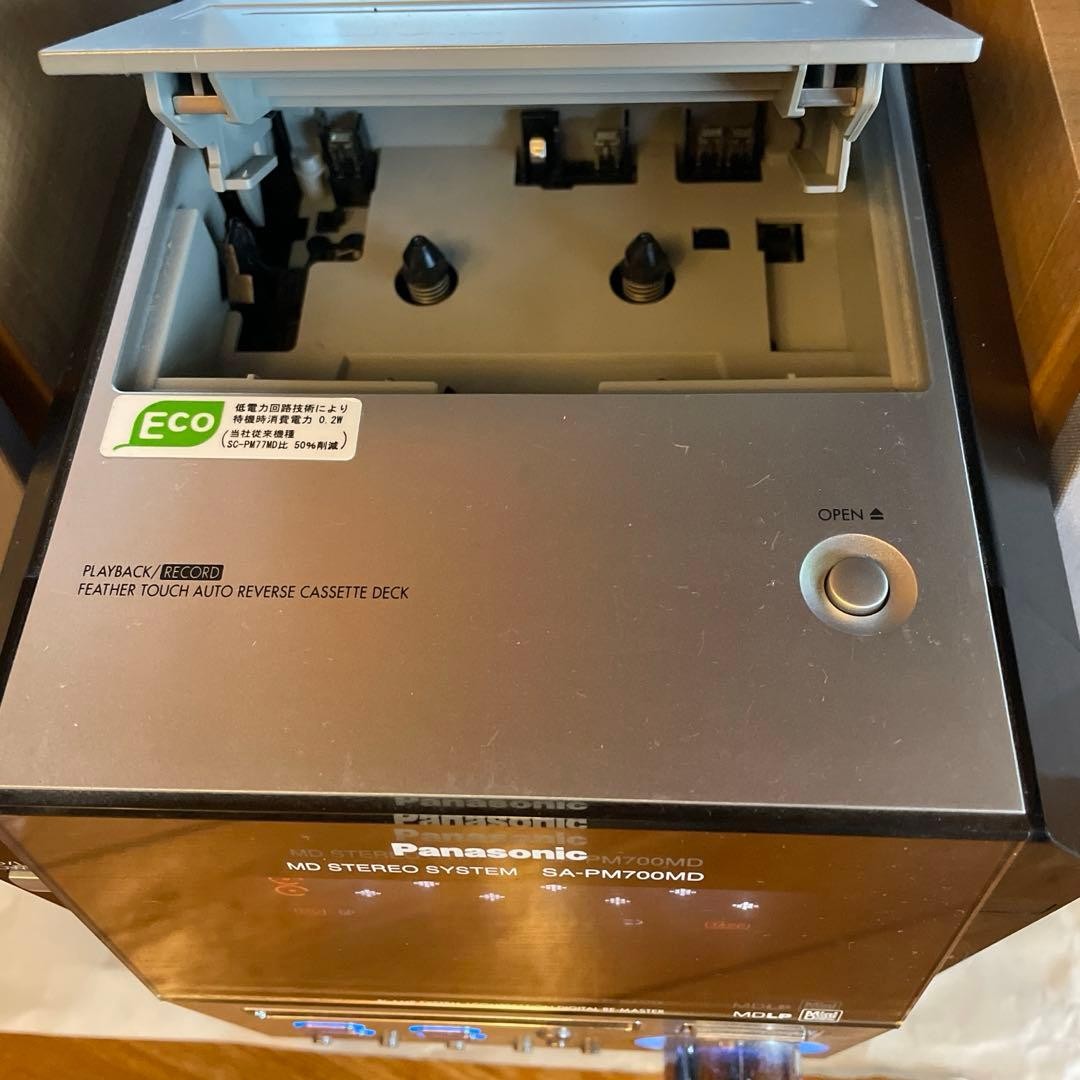 Panasonic SA-PM700MD CD MD Cassette Stereo System Remote Japan | eBay