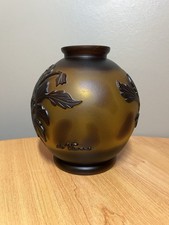 Vase pâte de verre dégagée