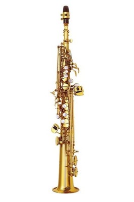 P. Mauriat Advanced Soprano Saxophone, 1-Detachable Straight Neck, Gold Lacquer