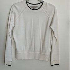 Athleta White Sweater size small