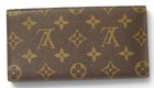 LOUIS VUITTON MONOGRAM 1992 BROWN CANVAS LONG CHECKBOOK BI-FOLD WALLET FRANCE — photo 2