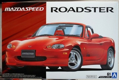 Aoshima 062371 2000 Mazdaspeed Roadster Mazda MX 5 Miata JDM 1:24
