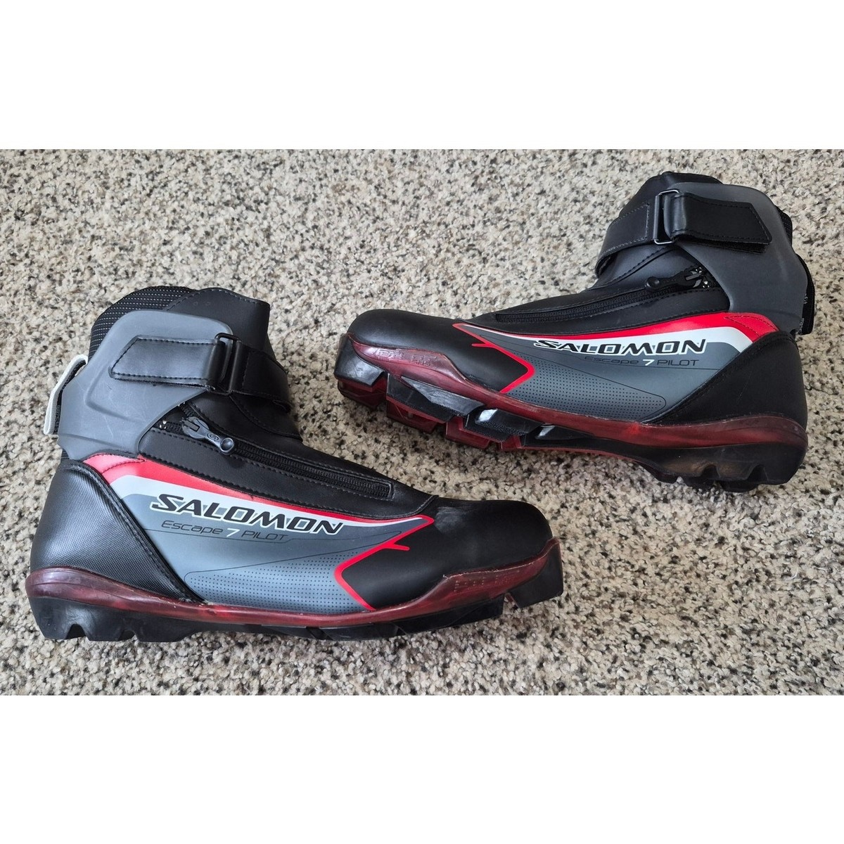 Salomon Escape 7 Pilot Nordic cross-country ski boots size 11 Salomon Escape 7 Pilot Cross Country Ski Boots Men main image 2