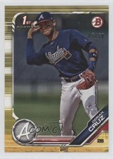 2019 Bowman Prospects Gold 5/50 Derian Cruz #BP-11 3wu