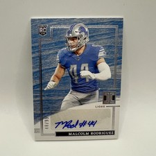 2022 Panini Impeccable Malcolm Rodriguez Auto RC #159 /99