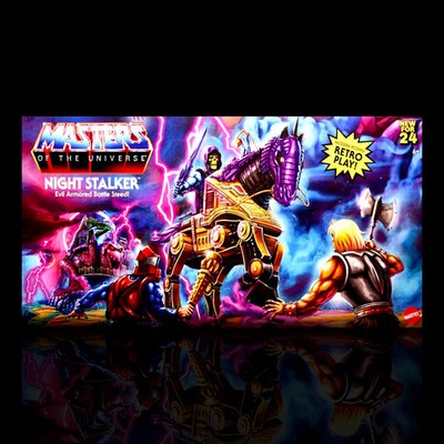 Deflector DC  Masters Of The Universe Origins Night Stalker Fahrzeug Vitrine
