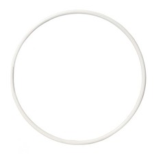 Metallring Dekoring aus Metalldraht Durchmesser 40cm Drahtring Makramee Ring