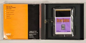 Vintage 1989 Alien Crush Turbo Grafx Turbografx 16 Complete in Case Video Game