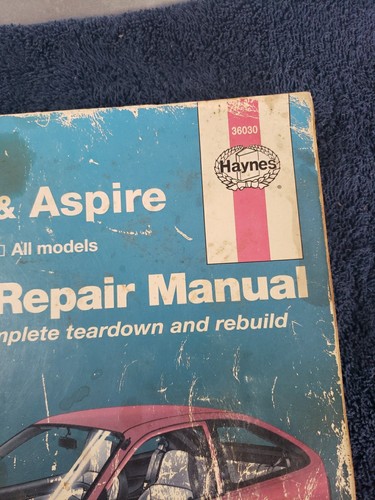 1988 thru 1997 Ford Festiva & Aspire Haynes Repair Manual 36030 - Bild 3 von 10