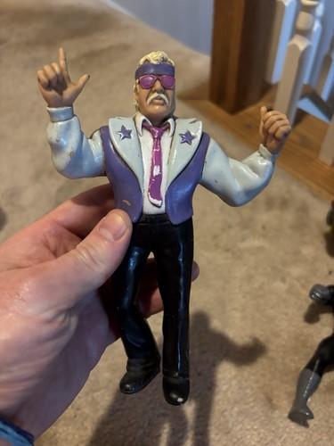 LJN WWF Wresting Superstars Luscious Johnny V Vali...