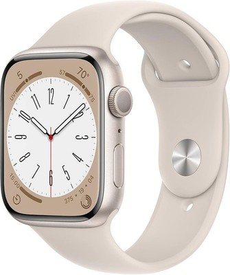 Apple Watch Series 8 41mm Starlight Aluminum Case Starlight Band - NEW SEALED