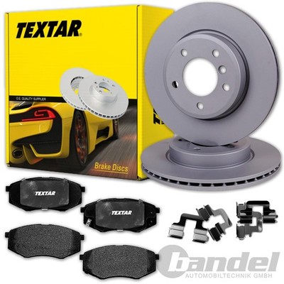 TEXTAR BREMSSCHEIBEN 280mm + BELÄGE VORNE passend für HYUNDAI ix20 JC