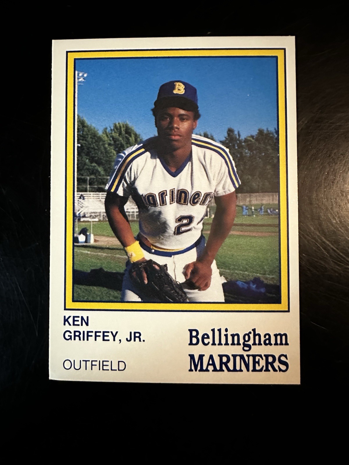 1987 International Sportcard Bellingham Mariners Ken Griffey Jr #15 Pre rookie